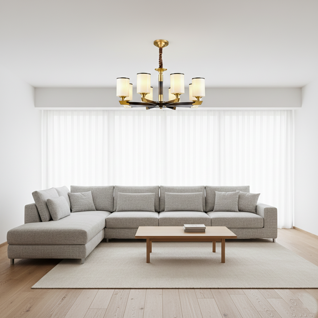 Aurelia Modern Glass Chandelier
