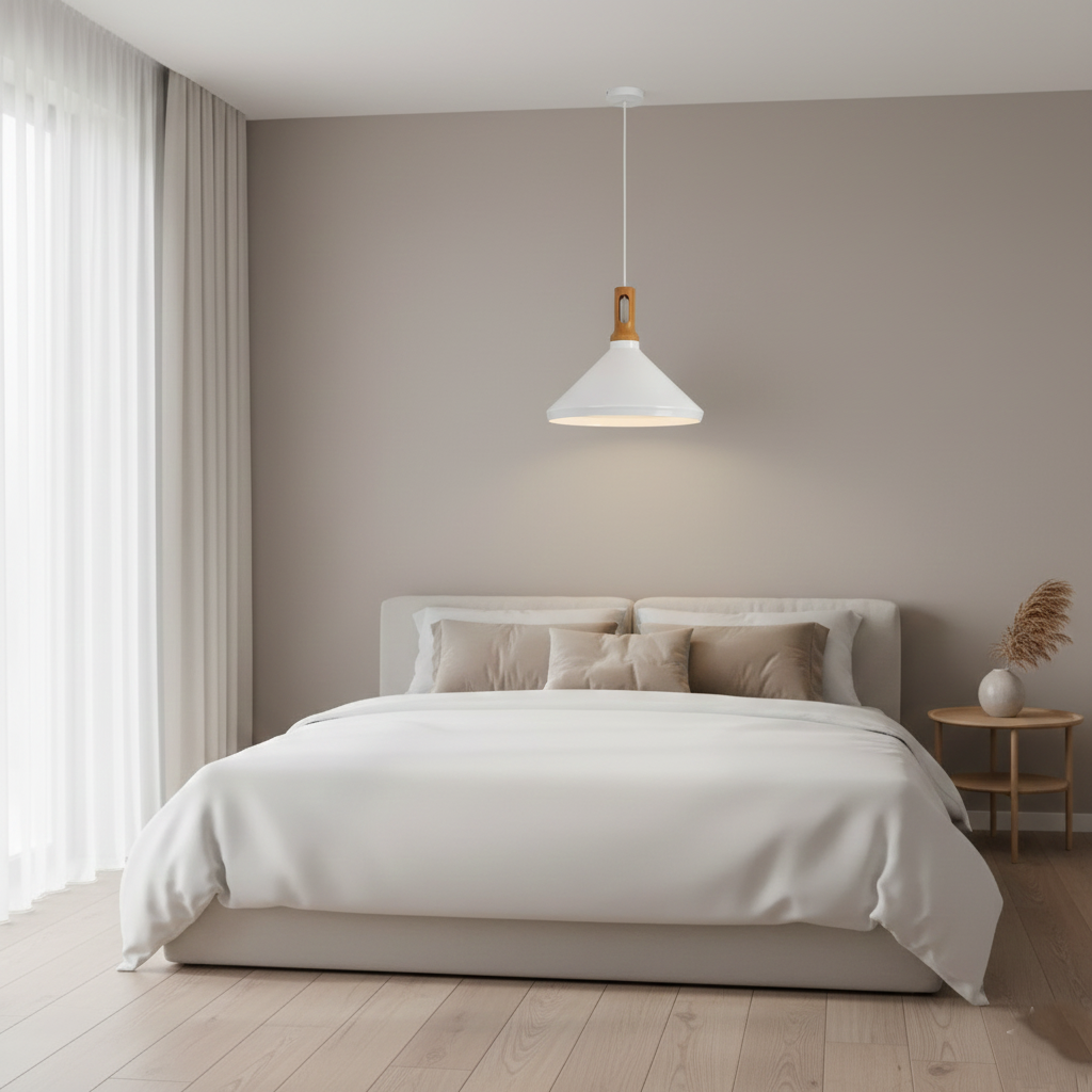 Anitra Nordic Cone Metal Pendant Light