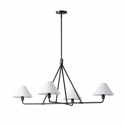 Beatrix Modern Linen Pendant Light