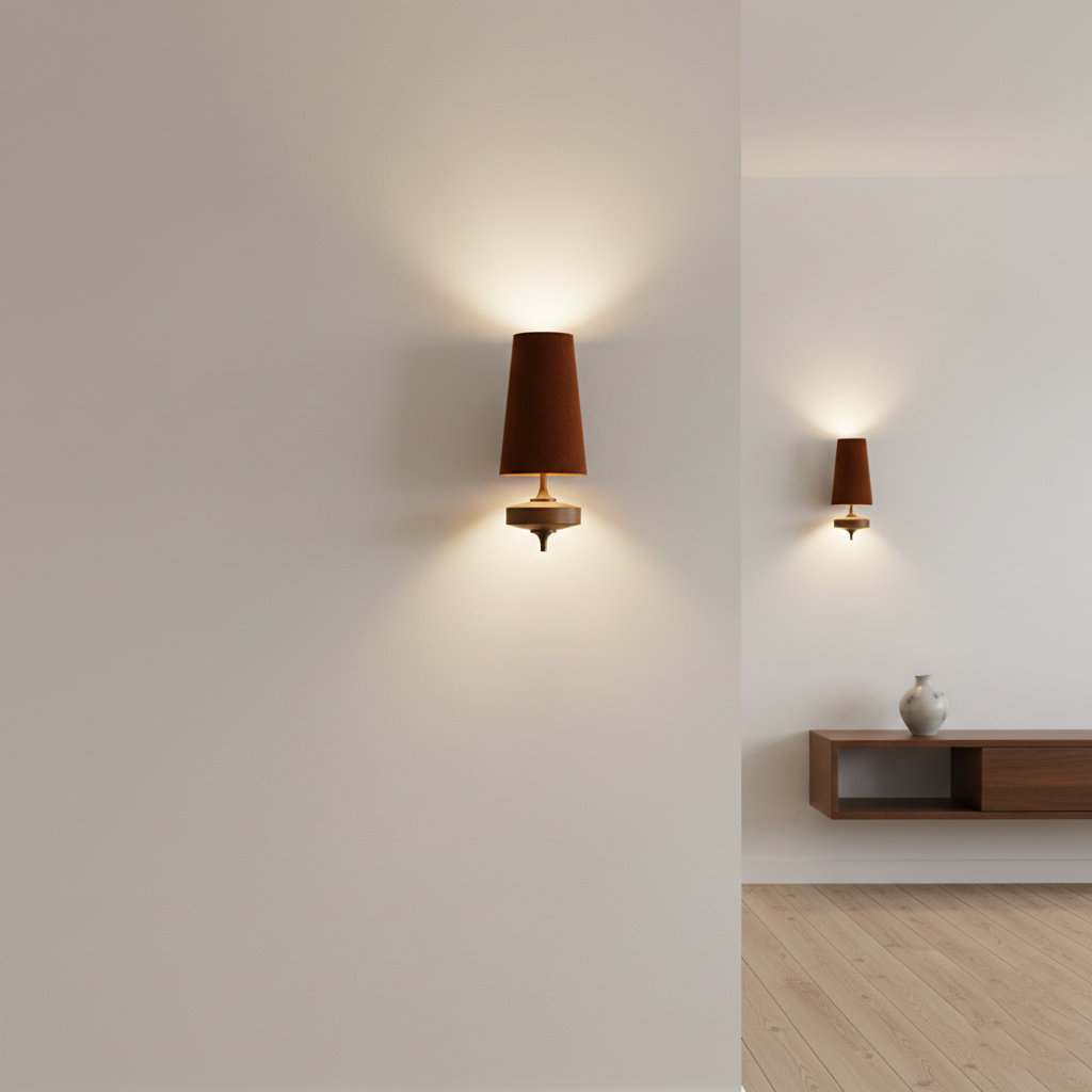 Solara Modern Fabric Wall Light