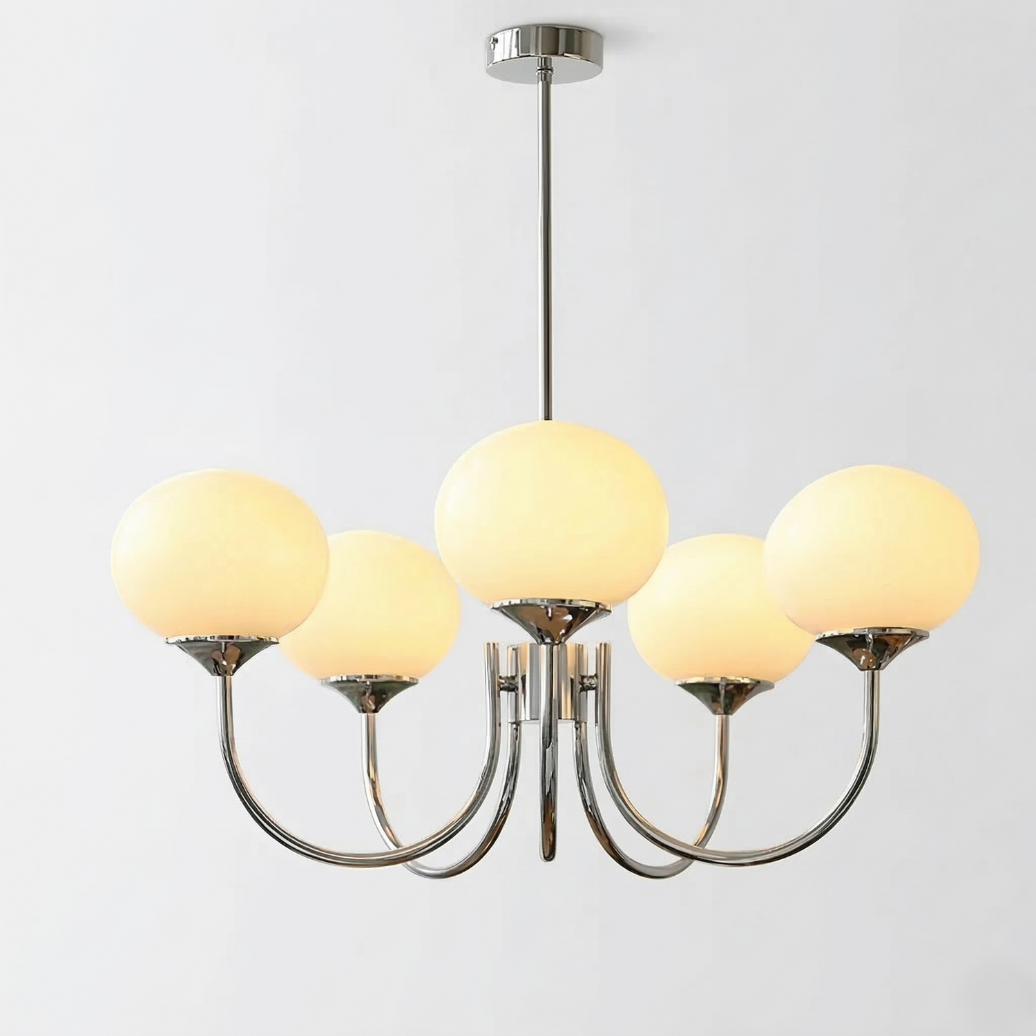 Marshmallow Modern Glass Chandelier