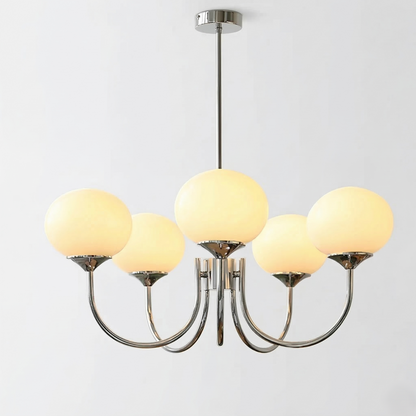 Marshmallow Modern Glass Chandelier