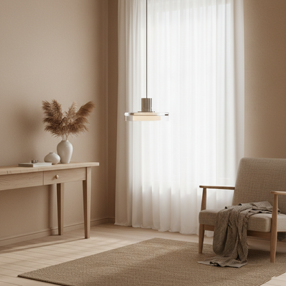 Elva Modern Glass Pendant Light