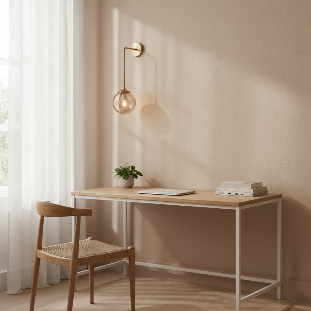 Eclipse Glass Hanging Wall Light