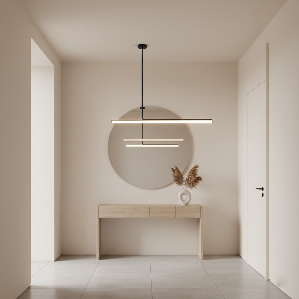 Mariah Modern Linear LED Aluminum Pendant Light