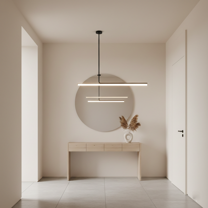 Mariah Modern Linear LED Aluminum Pendant Light