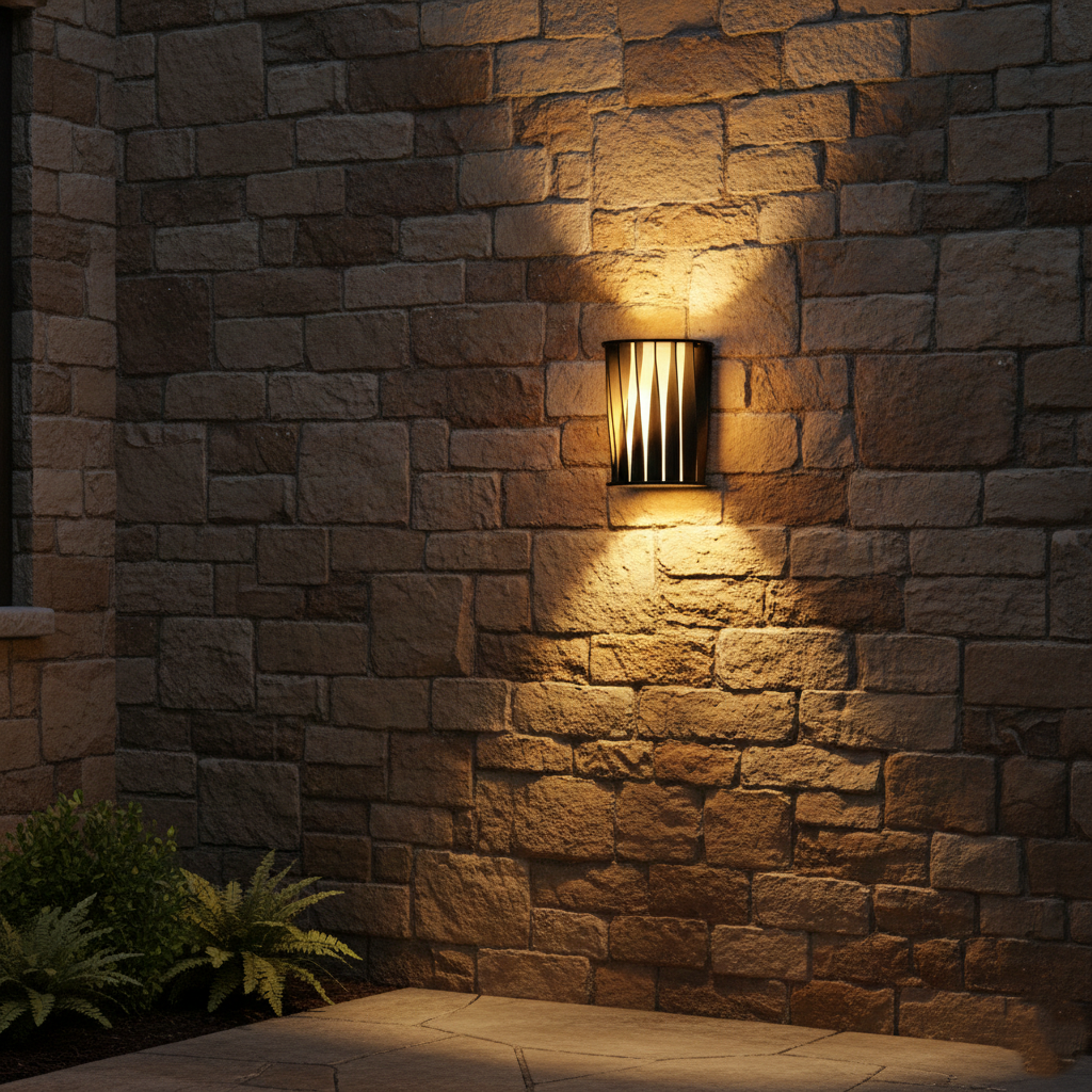Lumo Modern Outdoor Metal Wall Light