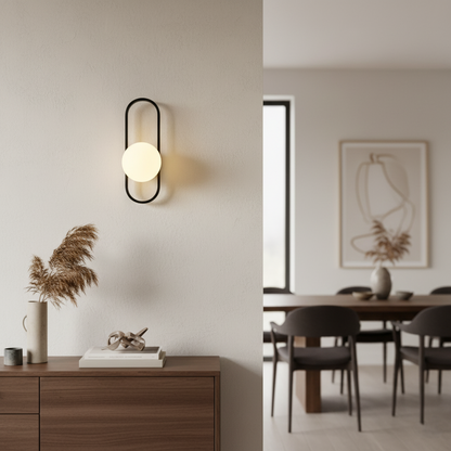 The Hanging Diamond Wall Light