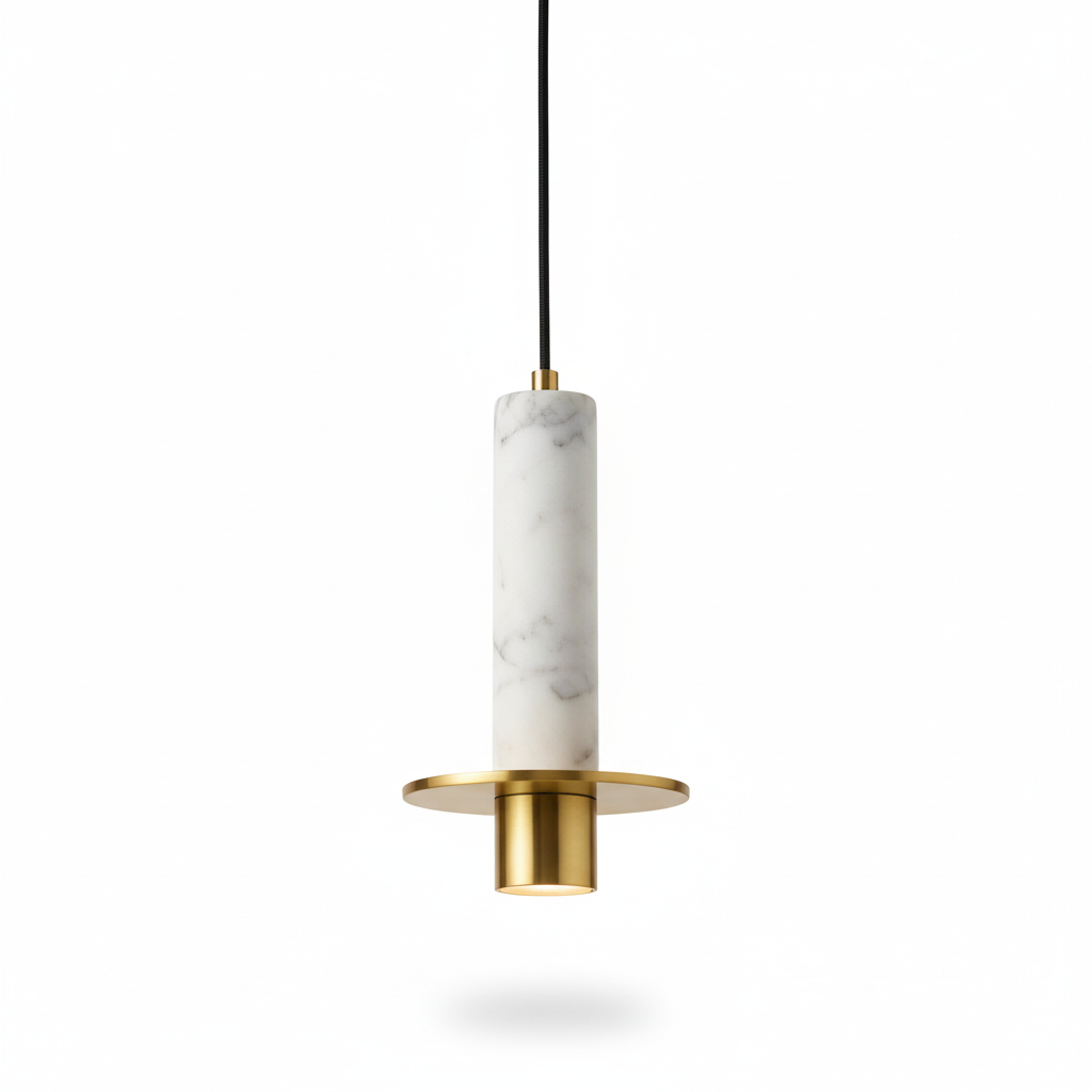 Dally Nordic Minimalist Marble Pendant Light