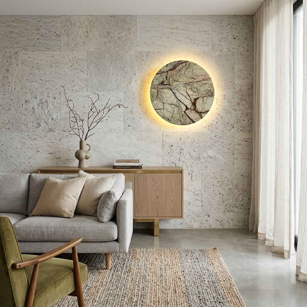 Calira Nordic Marble LED Wall Lamp