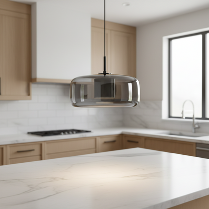 Retro Hailie Modern Glass LED Pendant Light