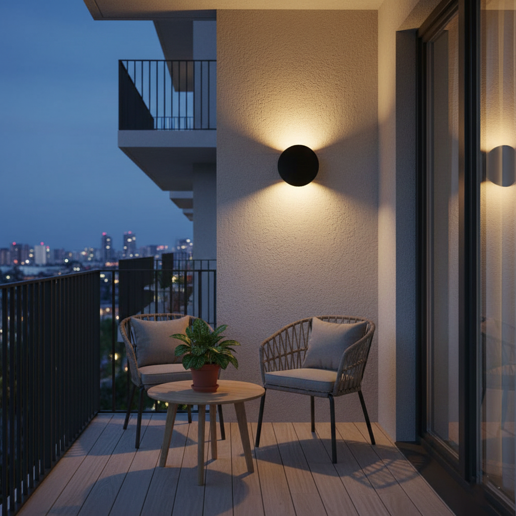 Modern Minimalist Pebble-Shaped IP65 Waterproof Outdoor Wall Light