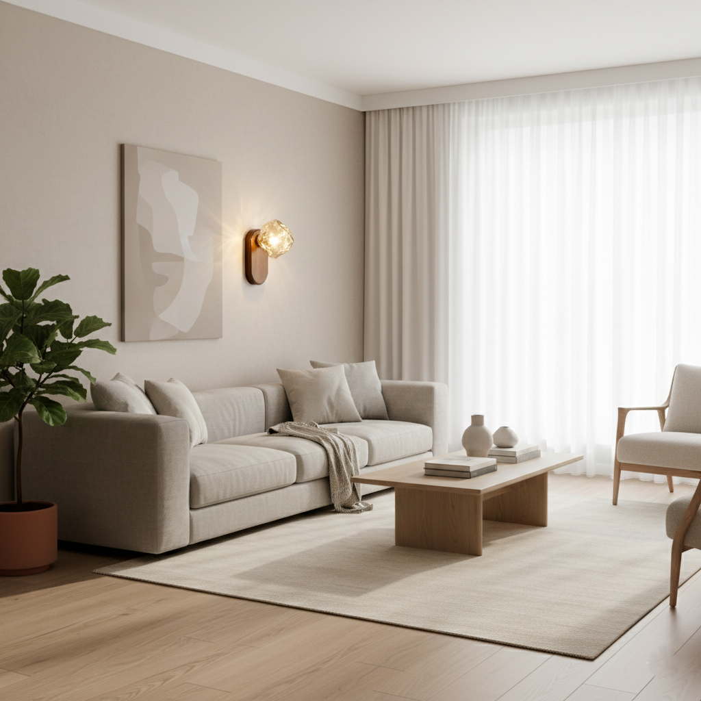 Isen Nordic Ice Glass Wall Lamp