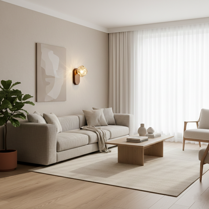 Isen Nordic Ice Glass Wall Lamp