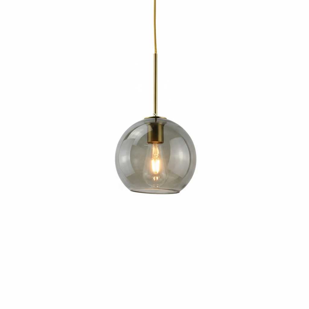 Solara Nordic Spherical Glass Pendant Light