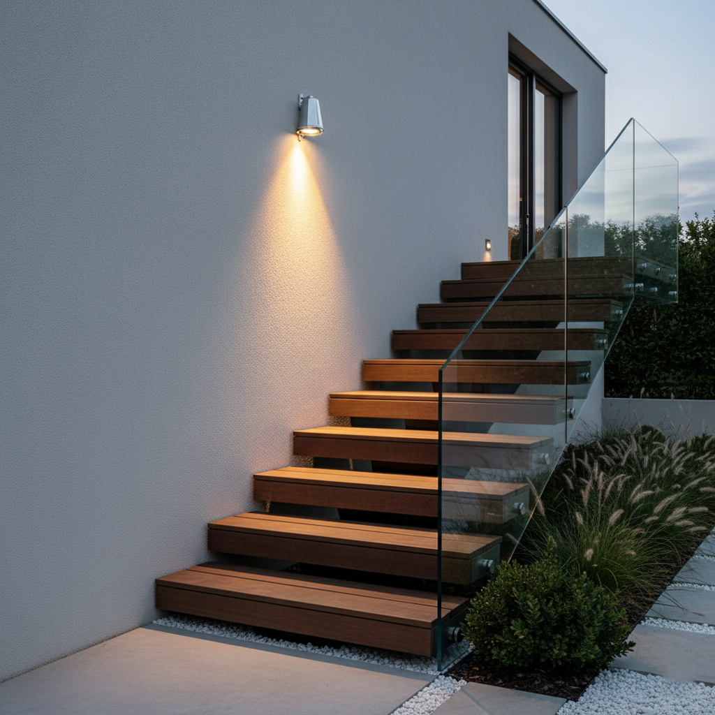Nordic LED Minimalist Outdoor Waterproof Wall Light