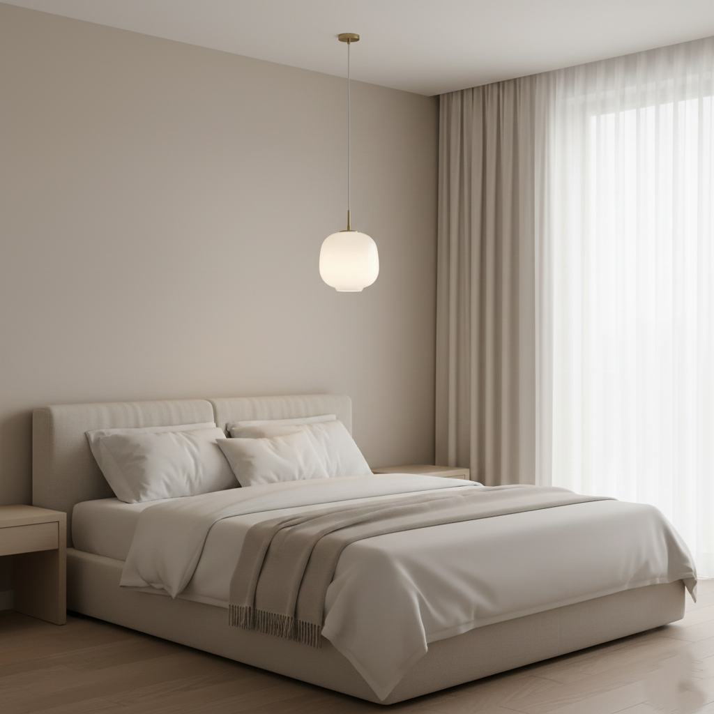 Gia Nordic Minimalist Glass Pendant Light