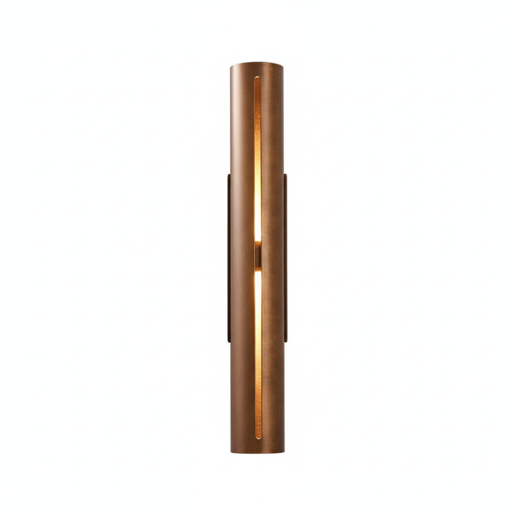 Eury Minimalist Copper Wall Light