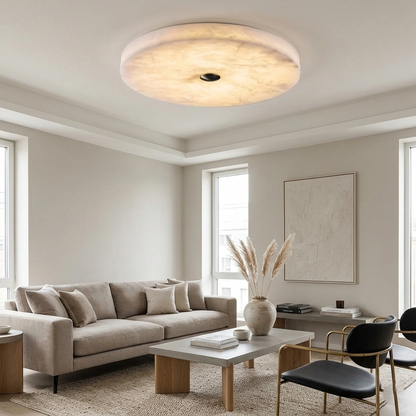 Aurelia Alabaster Marmor LED Deckenleuchte