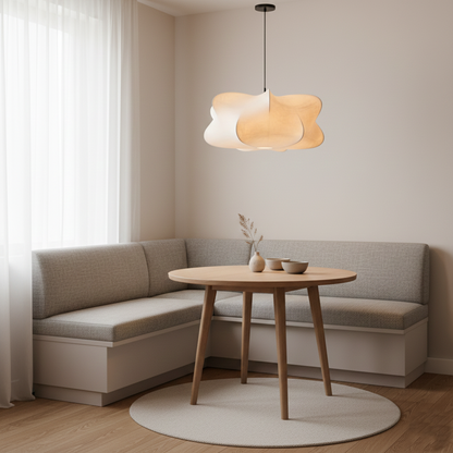 Elysia Wabi Sabi Fabric Pendant Light