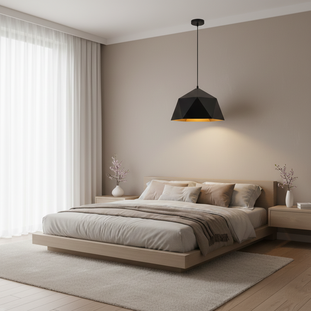 Atria Geometry Nordic Metal Pendant Light