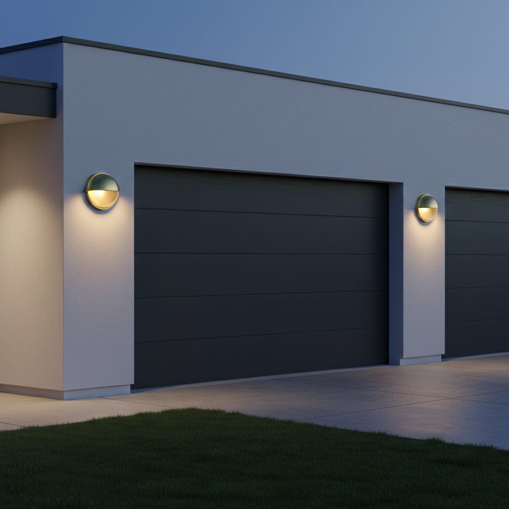Aldric Retro Industrial Outdoor Glass Wall Lamp