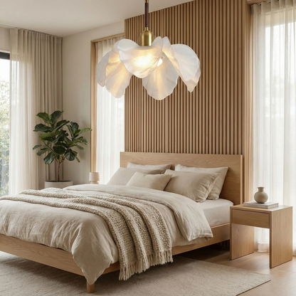 Fleur Petal French Vintage Acrylic Ceiling Light