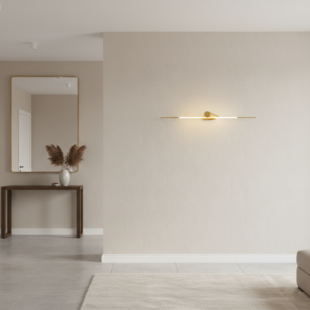 Leigh Brilliance Modern Metal Wall Lamp