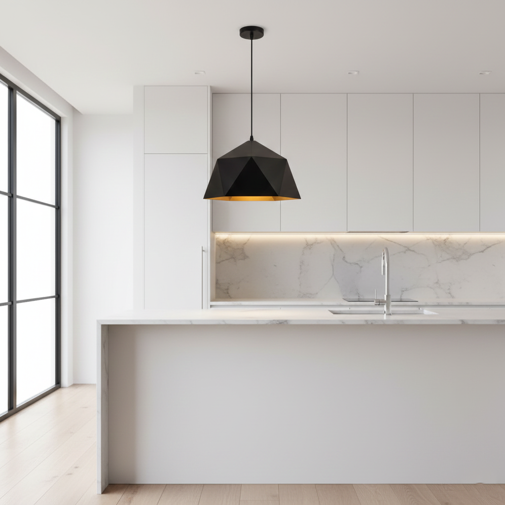 Atria Geometry Nordic Metal Pendant Light