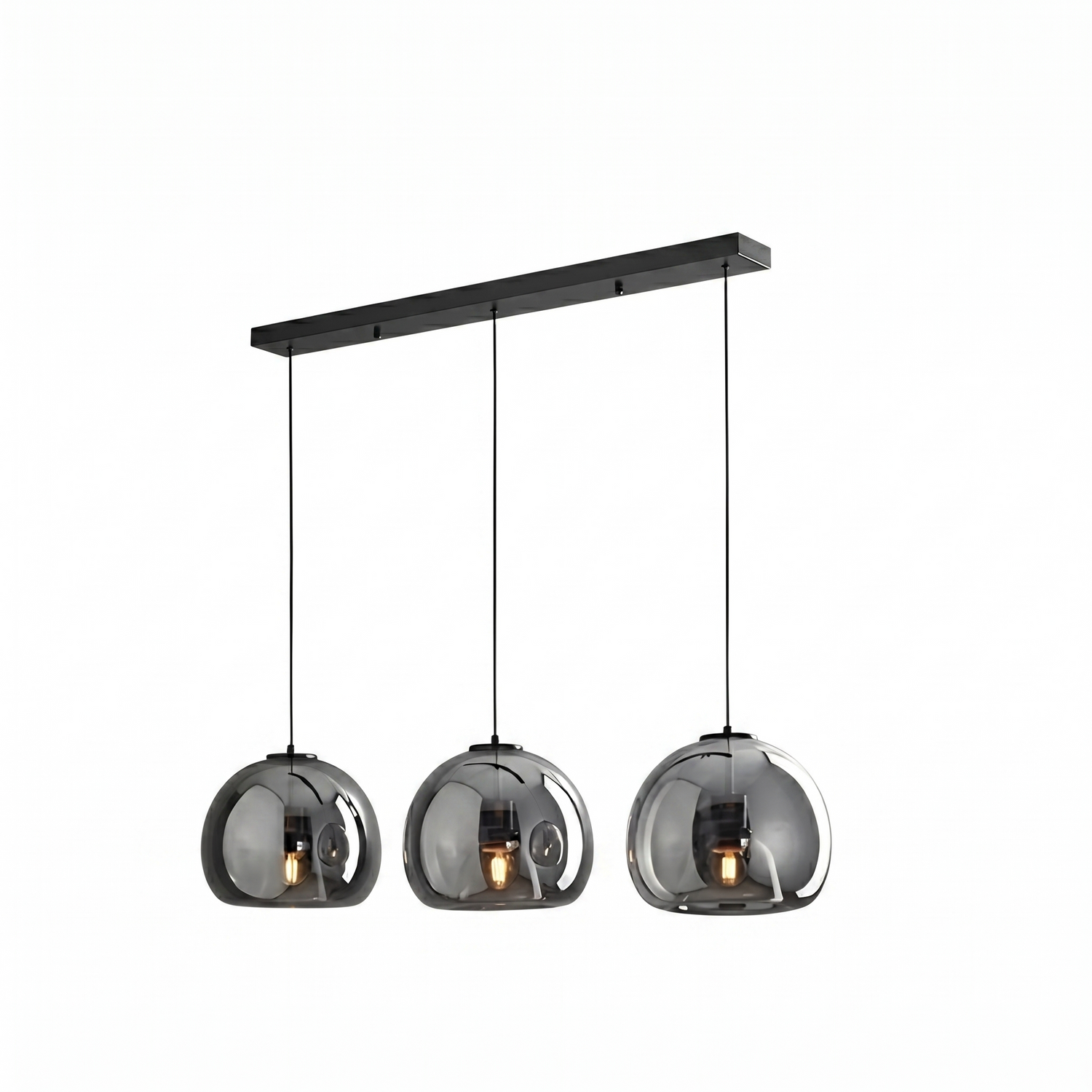 Nordic Minimalist Glass Stone LED Pendant Light