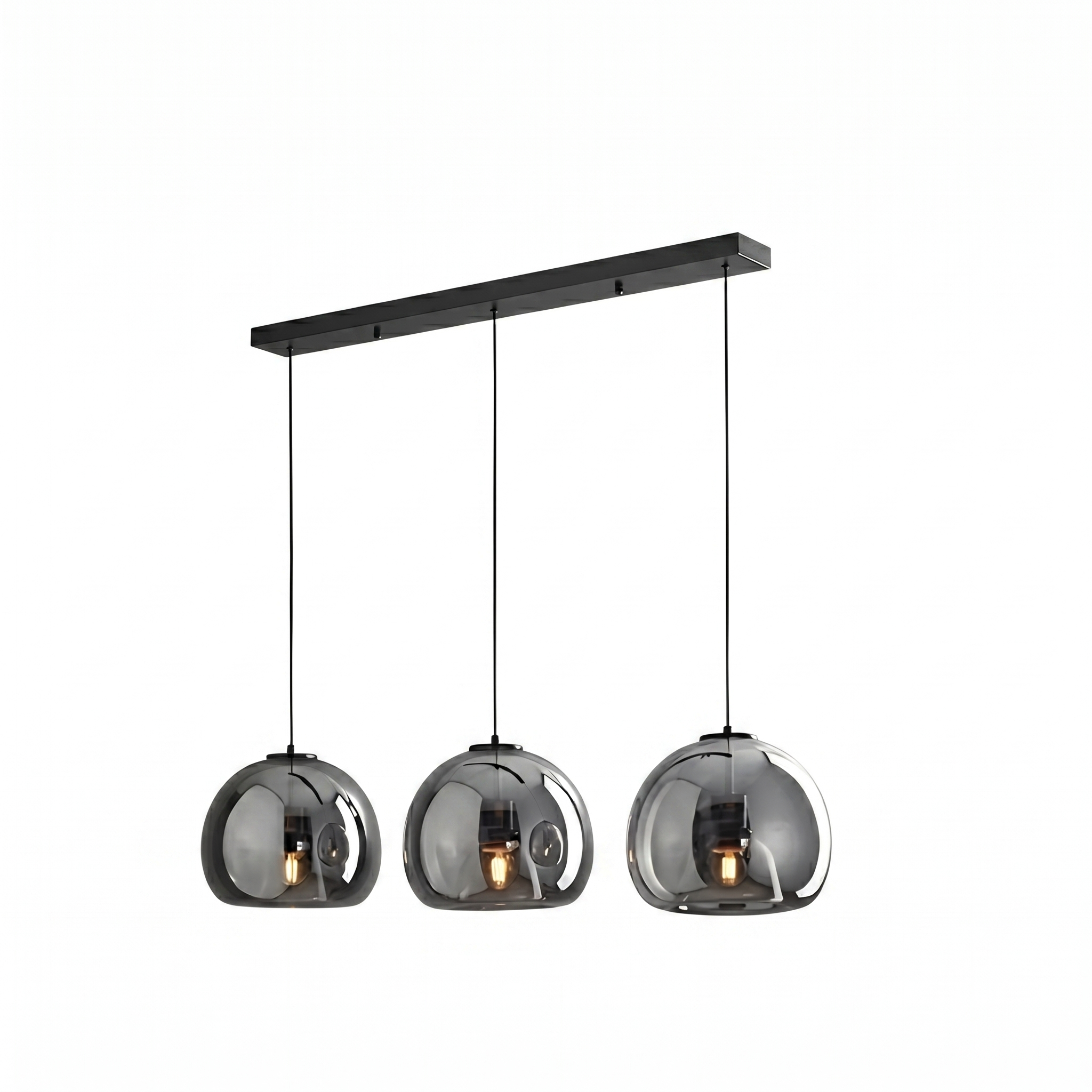 Nordic Minimalist Glass Stone LED Pendant Light