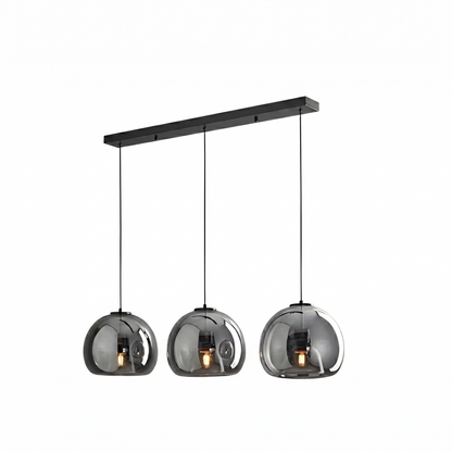 Nordic Minimalist Glass Stone LED Pendant Light