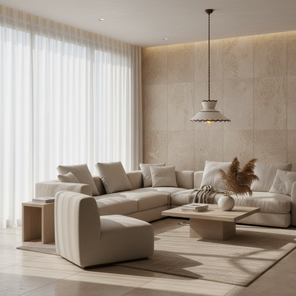 Fall Classic Vintage Ceramic Pendant Light