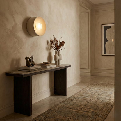Dylan Bauhaus Minimalist Ceramic Wall Light