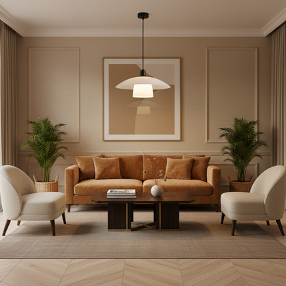 Kairo Japanese Modern Glass Pendant Light