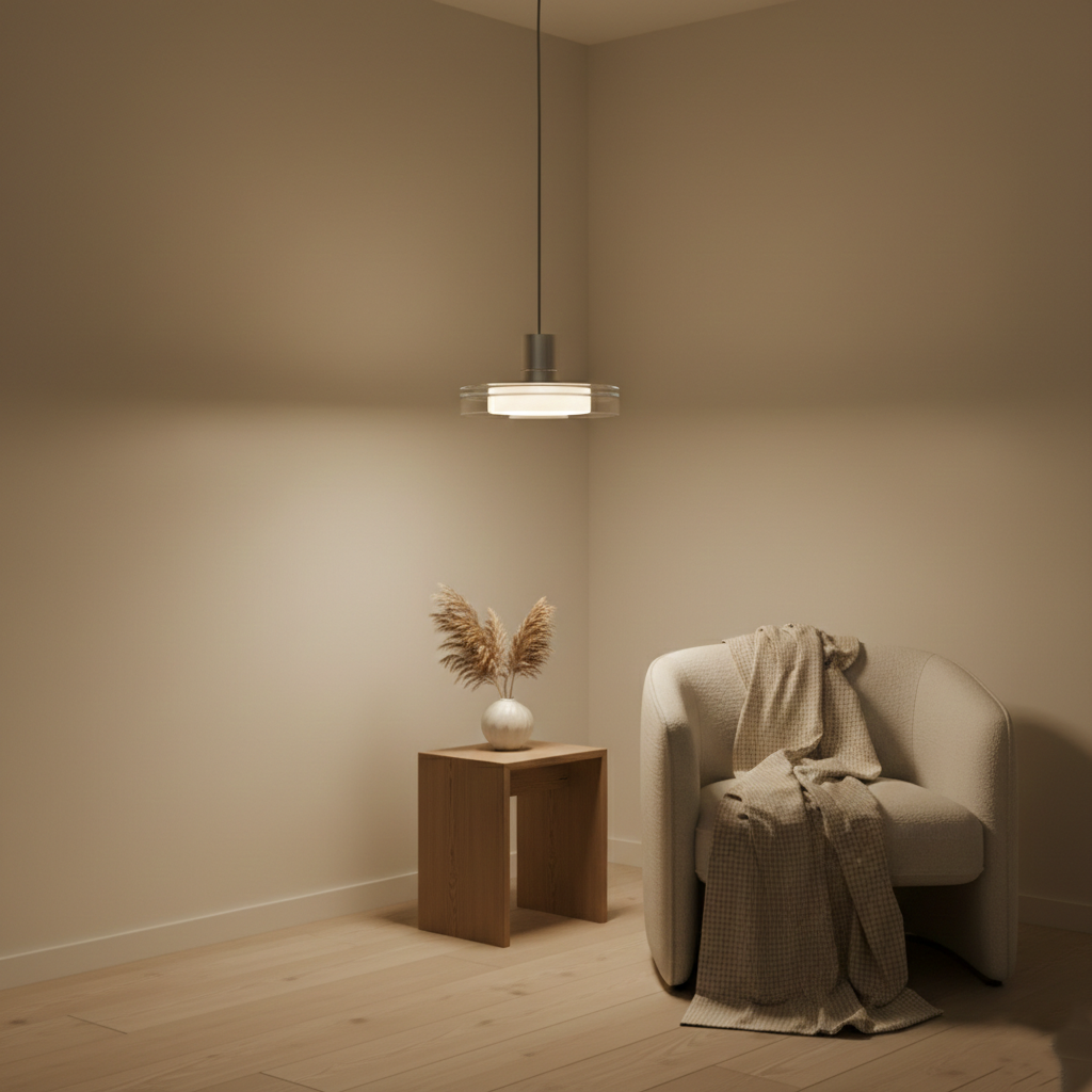 Elva Modern Glass Pendant Light