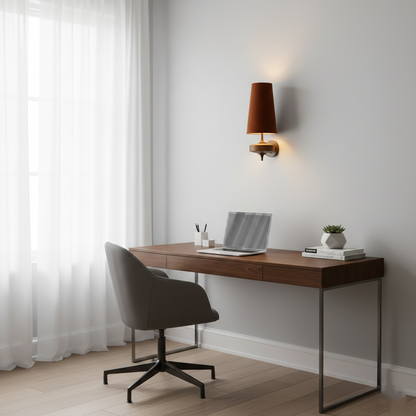 Solara Modern Fabric Wall Light