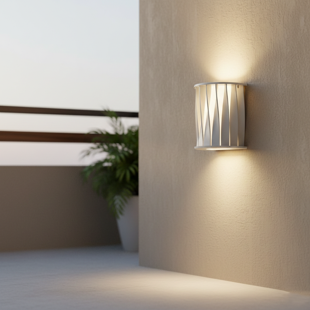Lumo Modern Outdoor Metal Wall Light