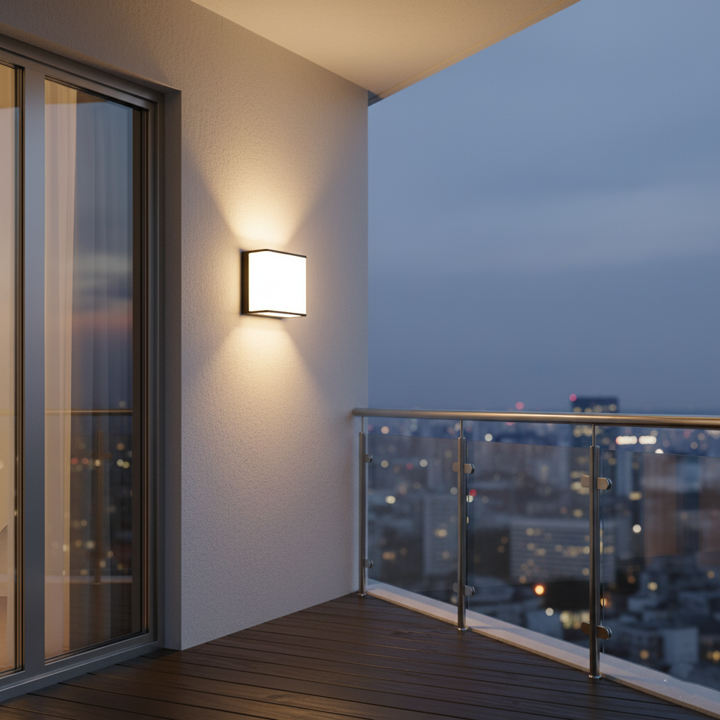 Moderne Minimalistische Rechthoekige Acryl Sensor Zonne-energie IP65 Waterdichte Buitensensor Wandlamp