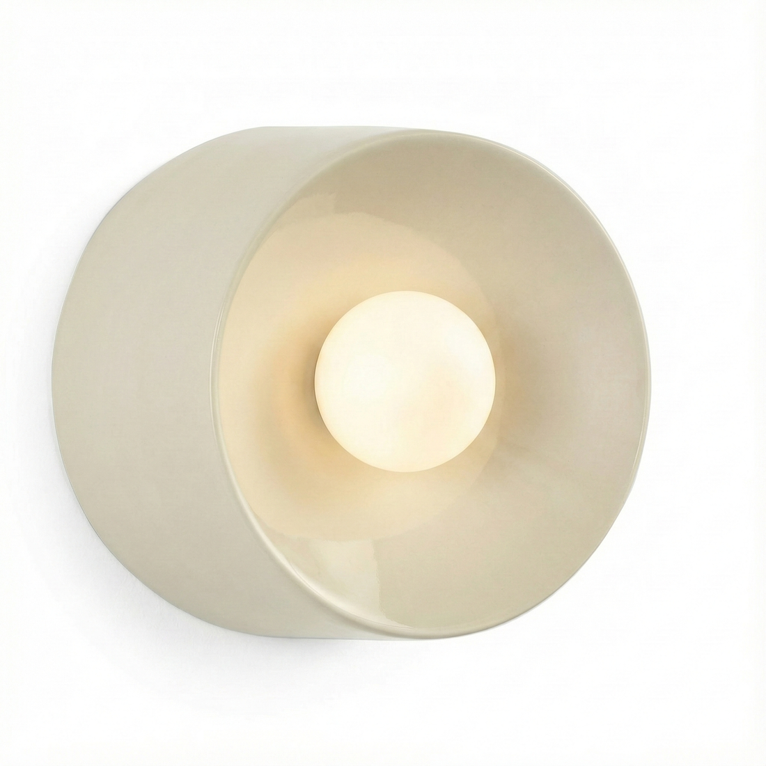 Dylan Bauhaus Minimalist Ceramic Wall Light