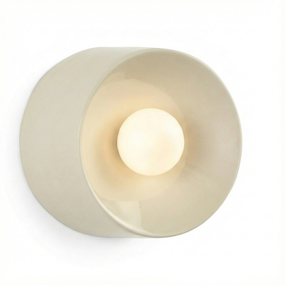 Dylan Bauhaus Minimalist Ceramic Wall Light
