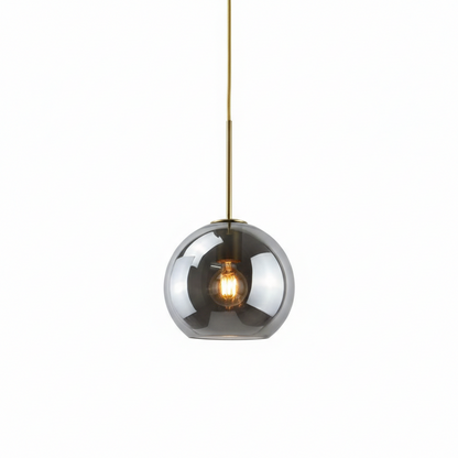 Solara Nordic Spherical Glass Pendant Light
