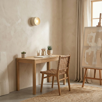 Dylan Bauhaus Minimalist Ceramic Wall Light