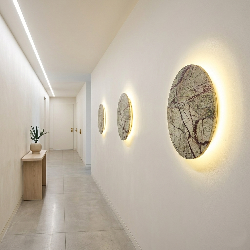 Calira Nordic Marble LED Wall Lamp