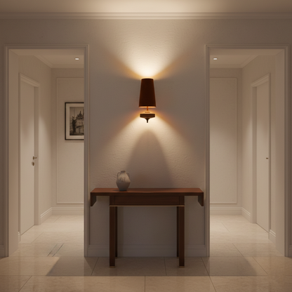 Solara Modern Fabric Wall Light