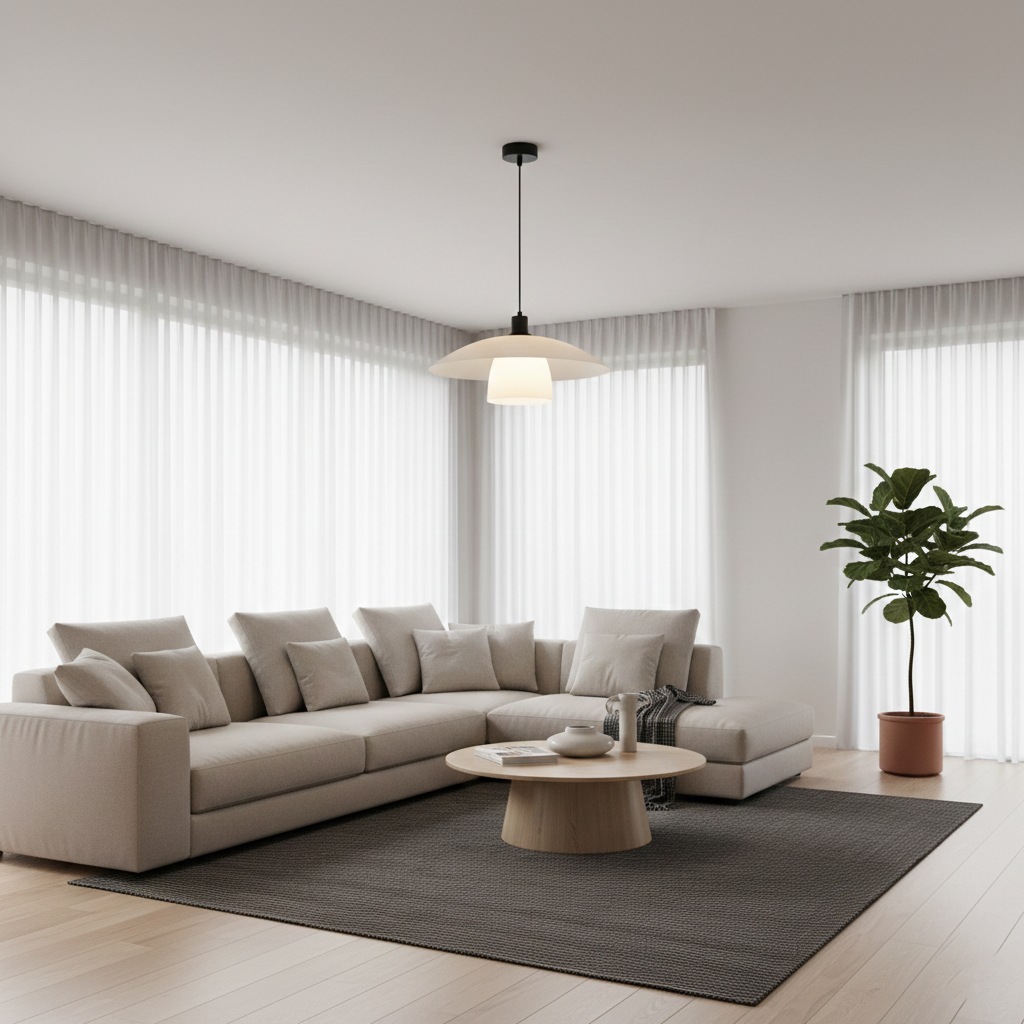 Kairo Japanese Modern Glass Pendant Light