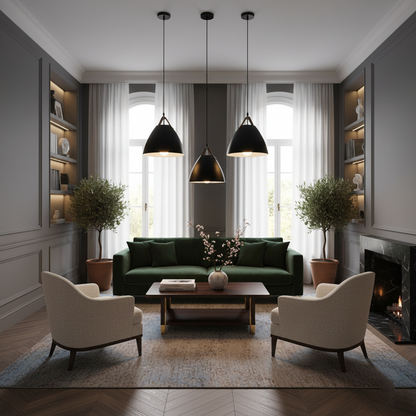 Arden Nordic Metal Pendant Light