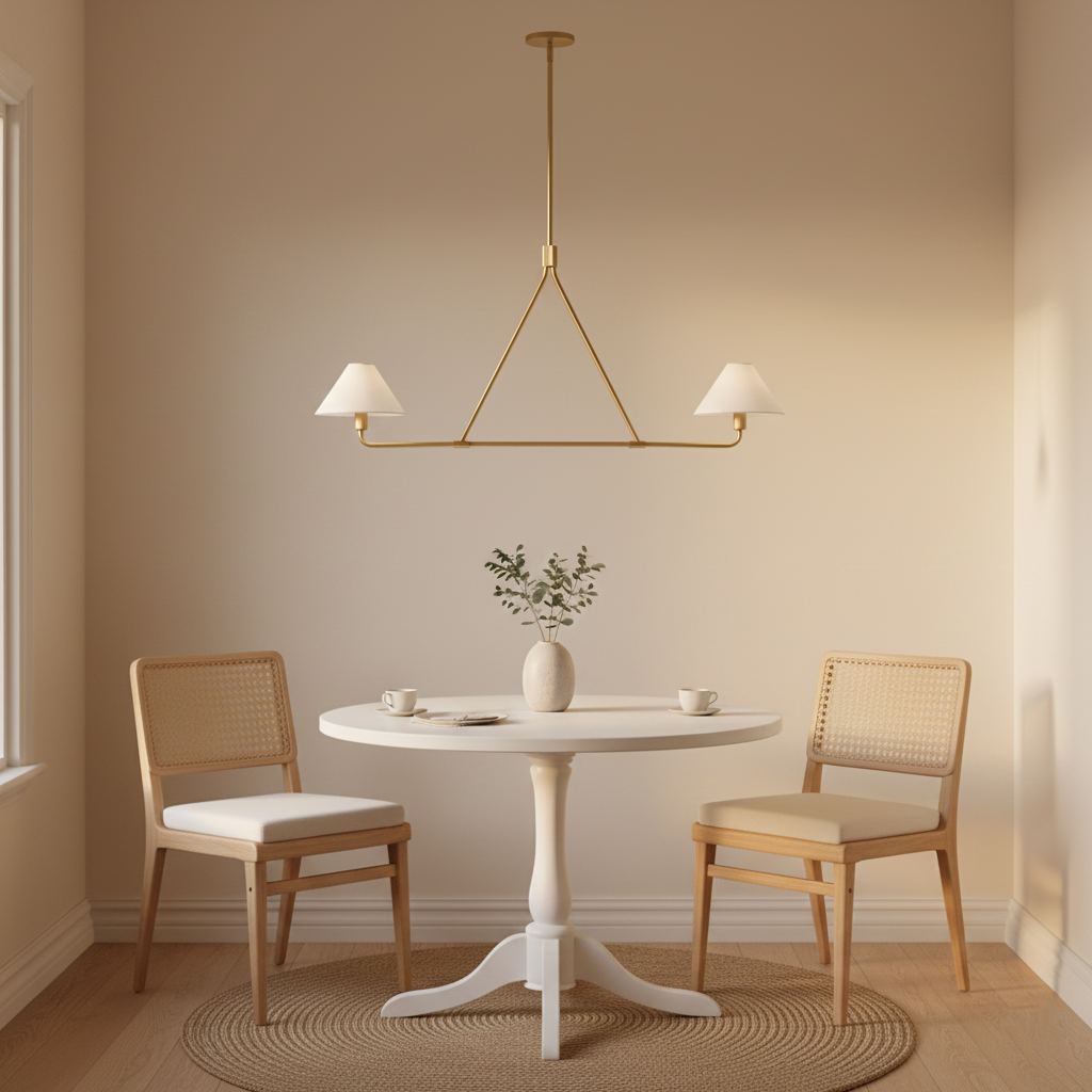 Beatrix Modern Linen Pendant Light