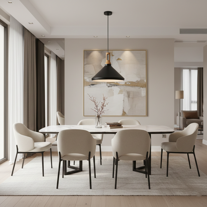 Anitra Nordic Cone Metal Pendant Light