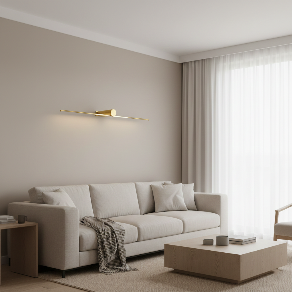 Leigh Brilliance Modern Metal Wall Lamp